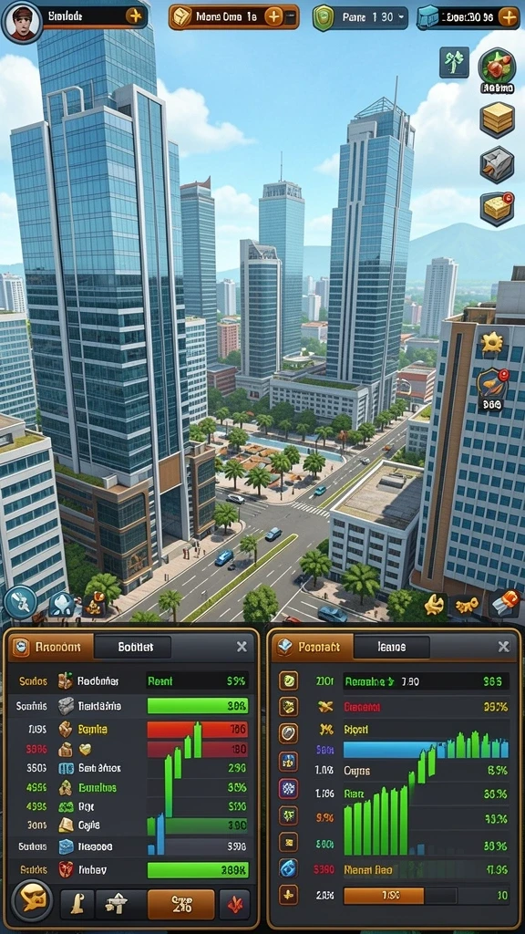 Tampilan awal game yang menarik dan mudah dinavigasi.