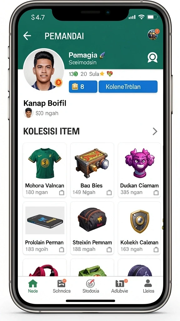 Gameplay seru dalam mode kompetisi di 8364.