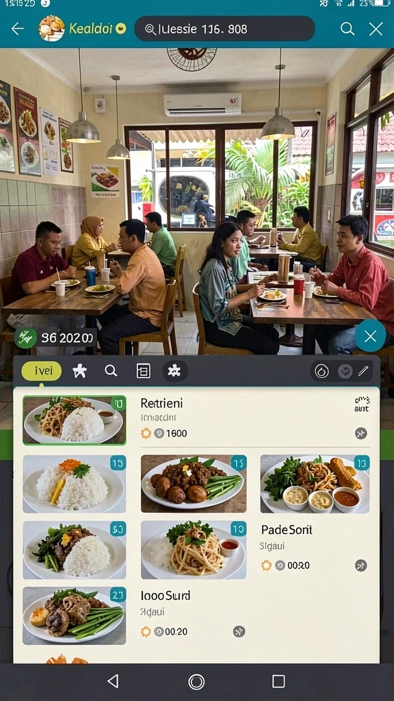 Screenshot menampilkan variasi permainan yang tersedia di 988BET.
