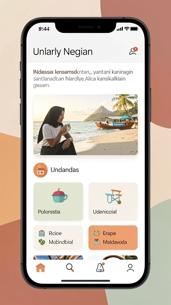 Karakter dengan desain unik dan menarik.