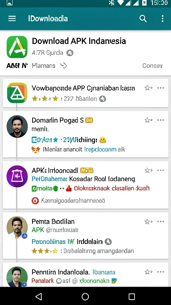 Tampilan antarmuka yang modern dan menarik.