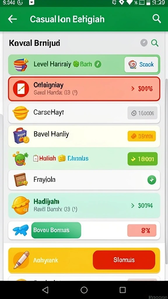 Berbagai pilihan tema slot yang menghibur.