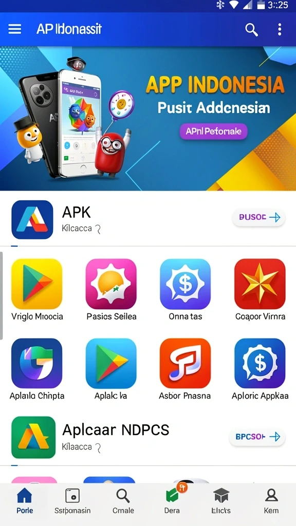 Tampilan utama E88 yang menarik.