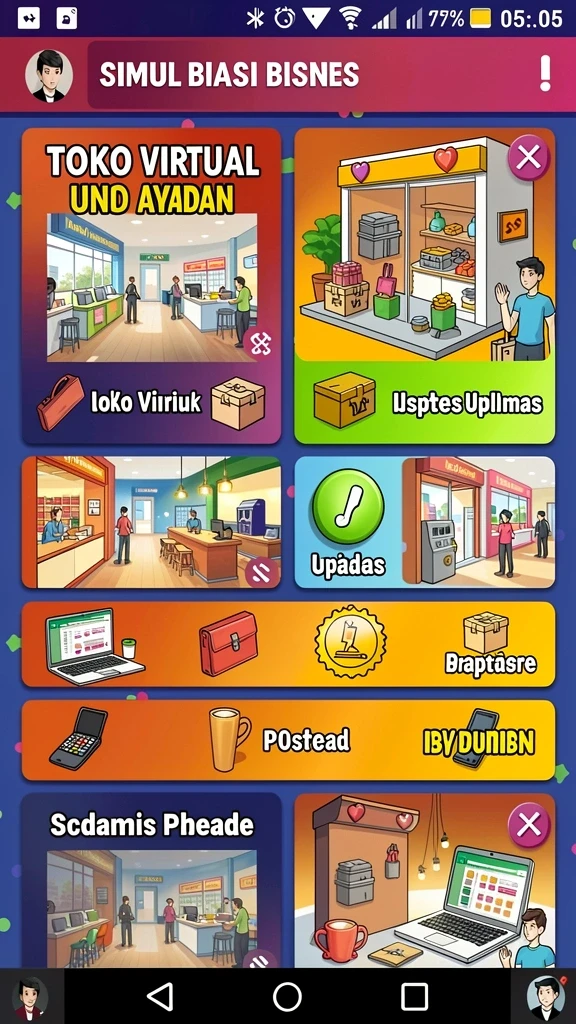 Karakter yang beragam dengan kemampuan unik.