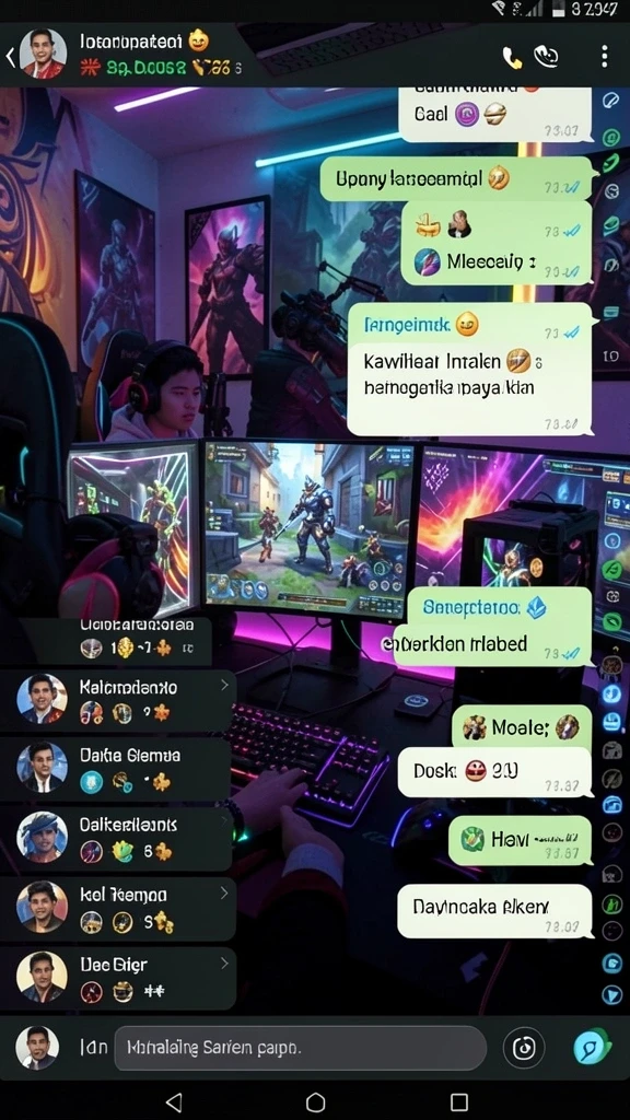 Pengalaman bermain yang menyenangkan dan adiktif.