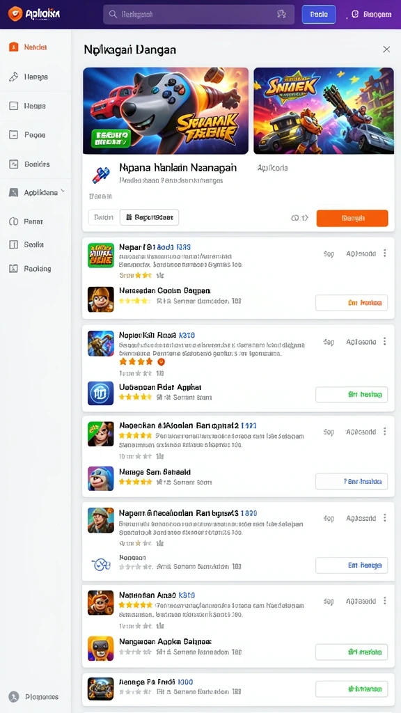 Tangkapan layar menampilkan grafik fantastis dari dunia game.