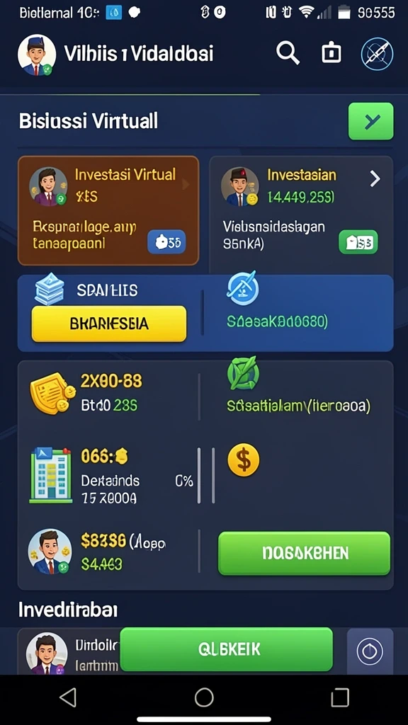 Gameplay yang seru dengan banyak tantangan.