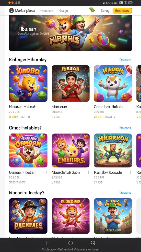Karakter-karakter unik yang membuat permainan semakin seru.