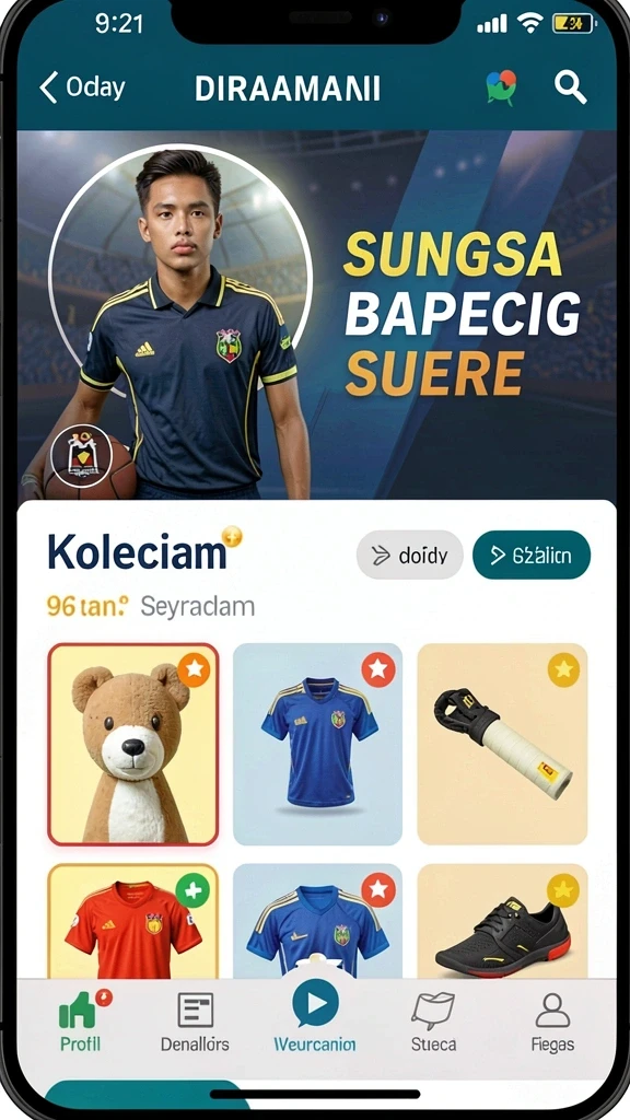 Sistem reward yang menarik untuk pemain.