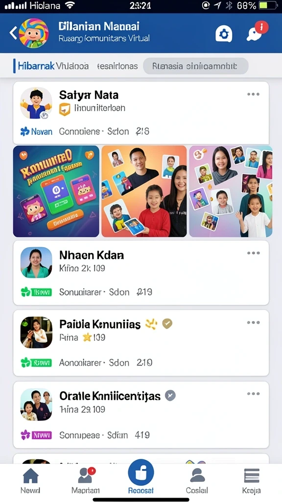 Tampilan antarmuka yang menarik dan mudah dinavigasi.