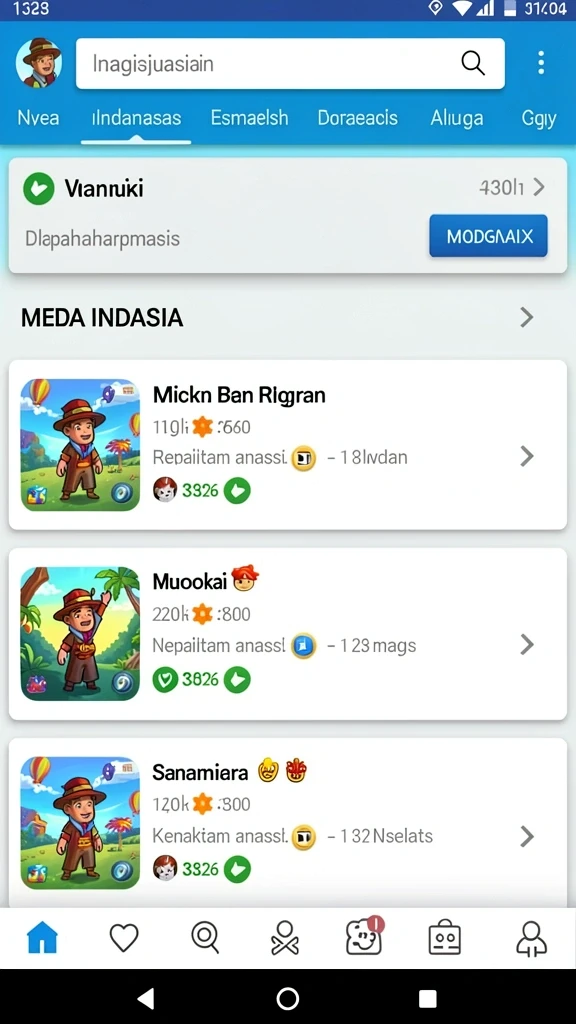 Tampilan antarmuka yang modern dan intuitif.