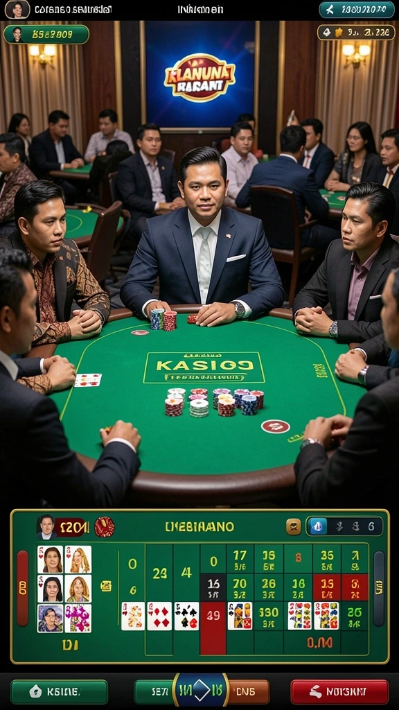 Screenshot dari pertempuran epik melawan monster besar.