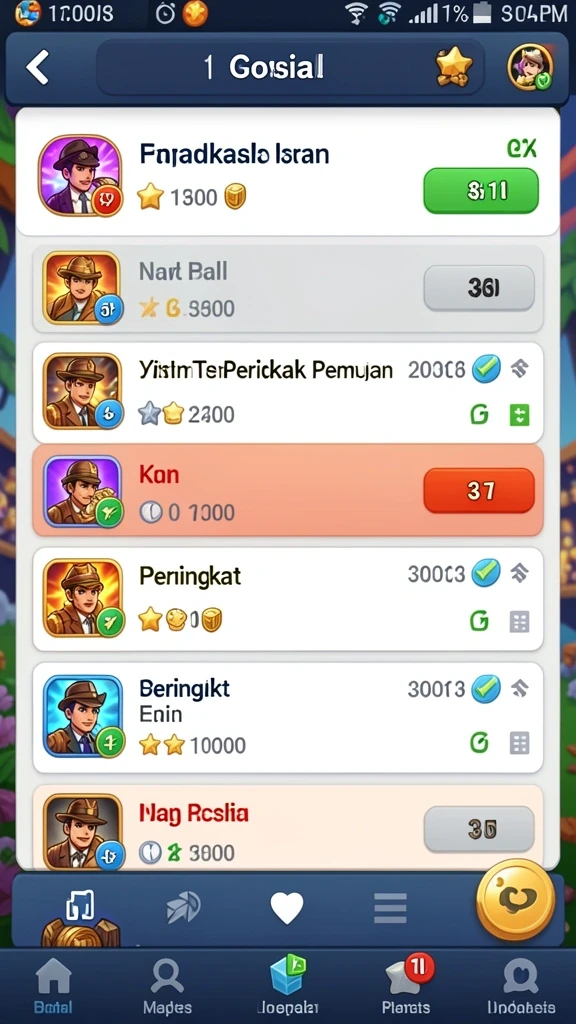 Tampilan antarmuka yang bersih dan menarik.