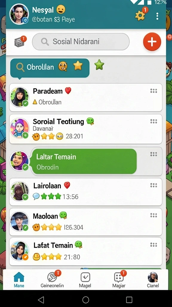Karakter unik dengan kemampuan spesial yang menarik.