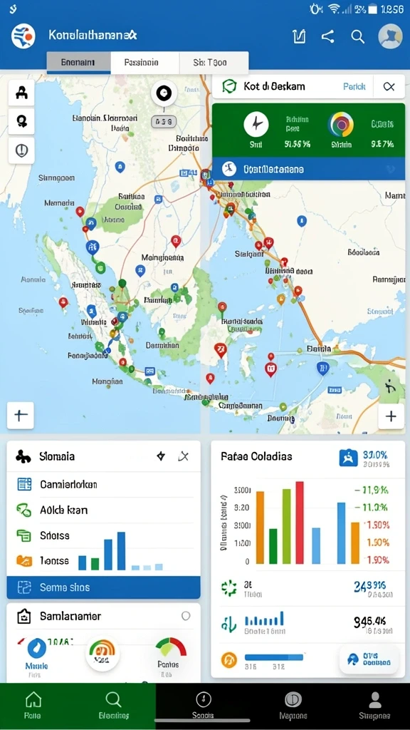 Tampilan antarmuka yang user-friendly.