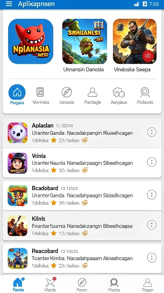 Tampilan antarmuka KINGSLOT yang menarik.