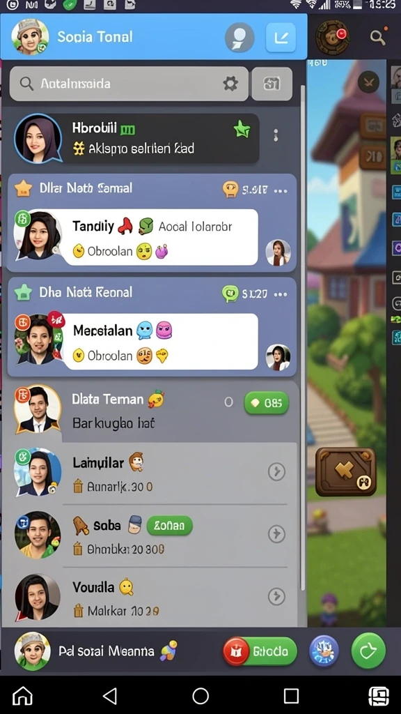 Screenshot menampilkan antarmuka pengguna yang menarik.