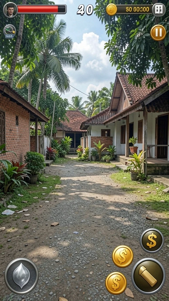 Tampilan awal yang menarik dan intuitif.