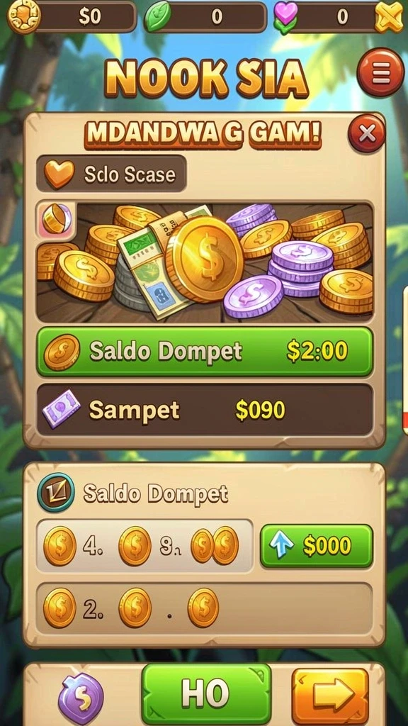 Misi yang menantang dengan hadiah menarik di setiap level.