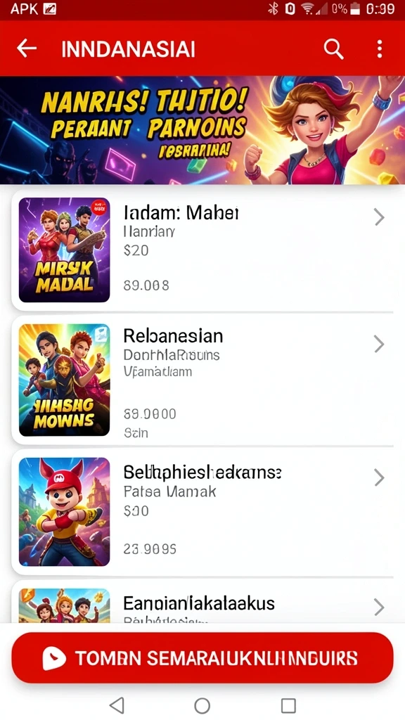 Tampilan antarmuka yang mudah digunakan dan navigasi yang lancar.