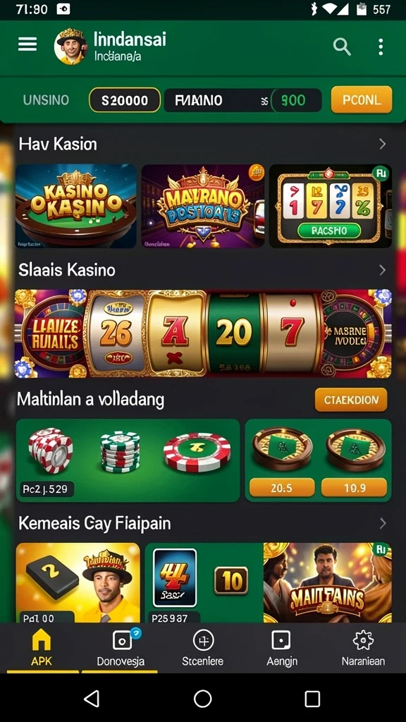 Fitur live betting untuk pengalaman taruhan yang lebih seru.