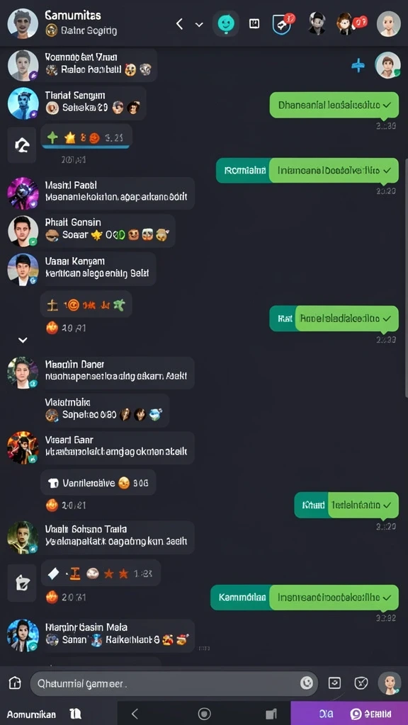 Salah satu karakter yang bisa dipilih di NAGAWIN.
