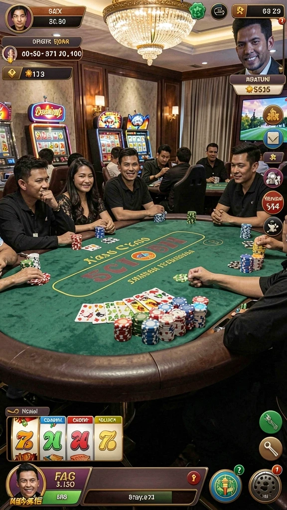 Level permainan yang seru dan menantang.