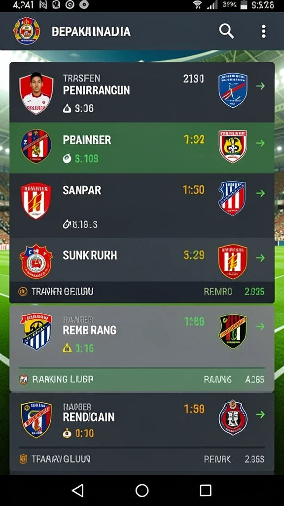 Tampilan awal game yang menarik dan penuh warna.