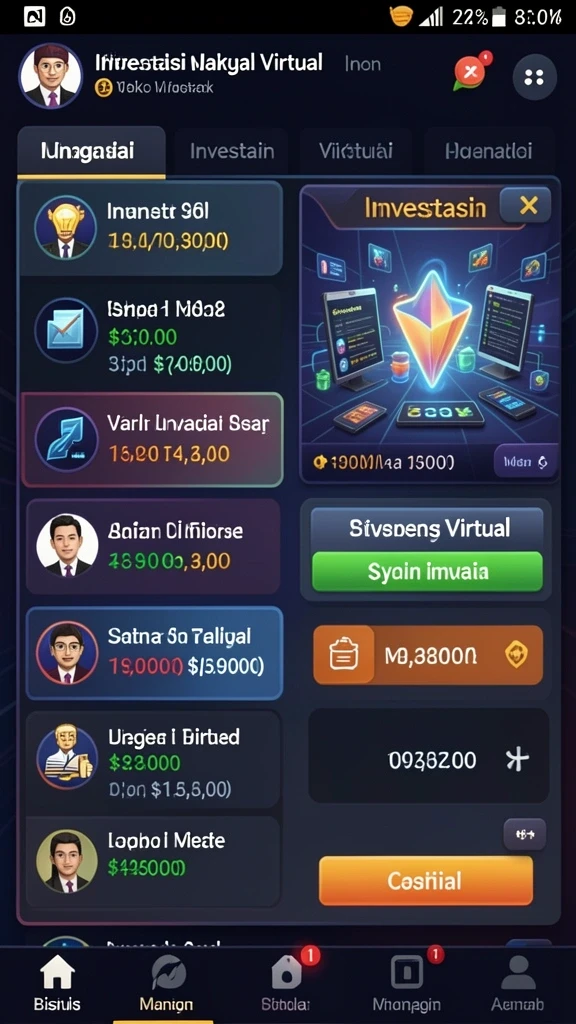 Level menantang yang membuat ketagihan.