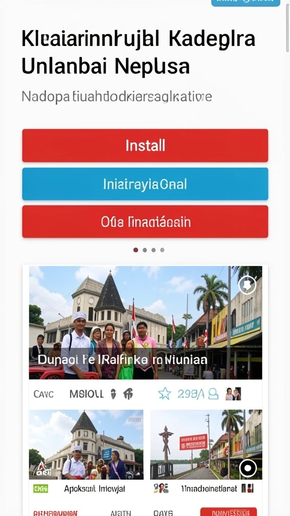Tampilan antarmuka yang ramah pengguna dan menarik.