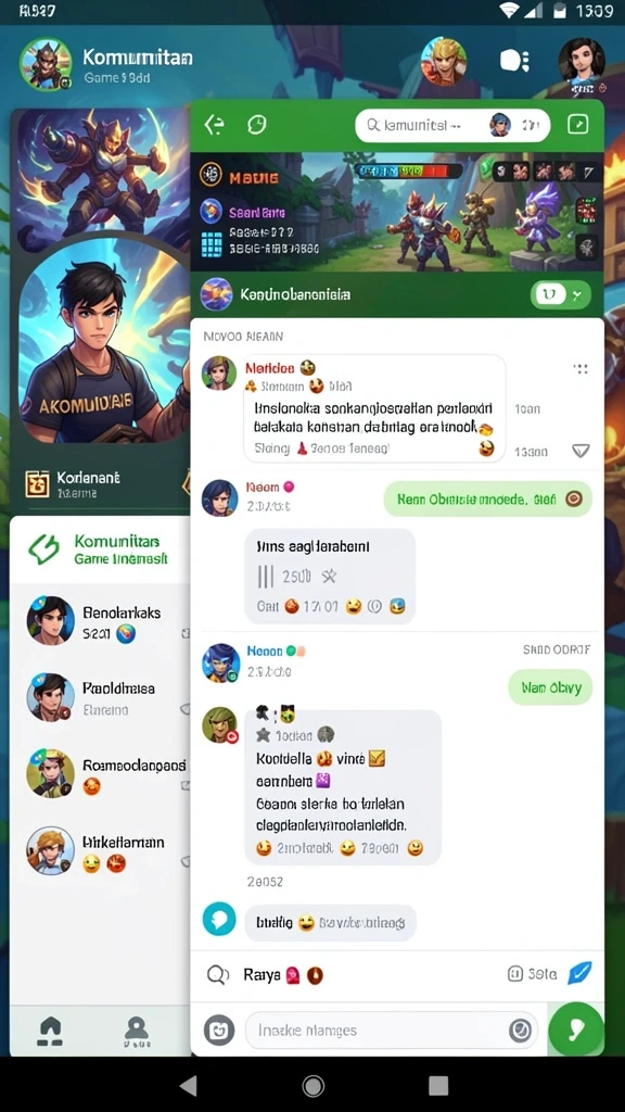 Karakter unik dengan kemampuan berbeda untuk dijelajahi.