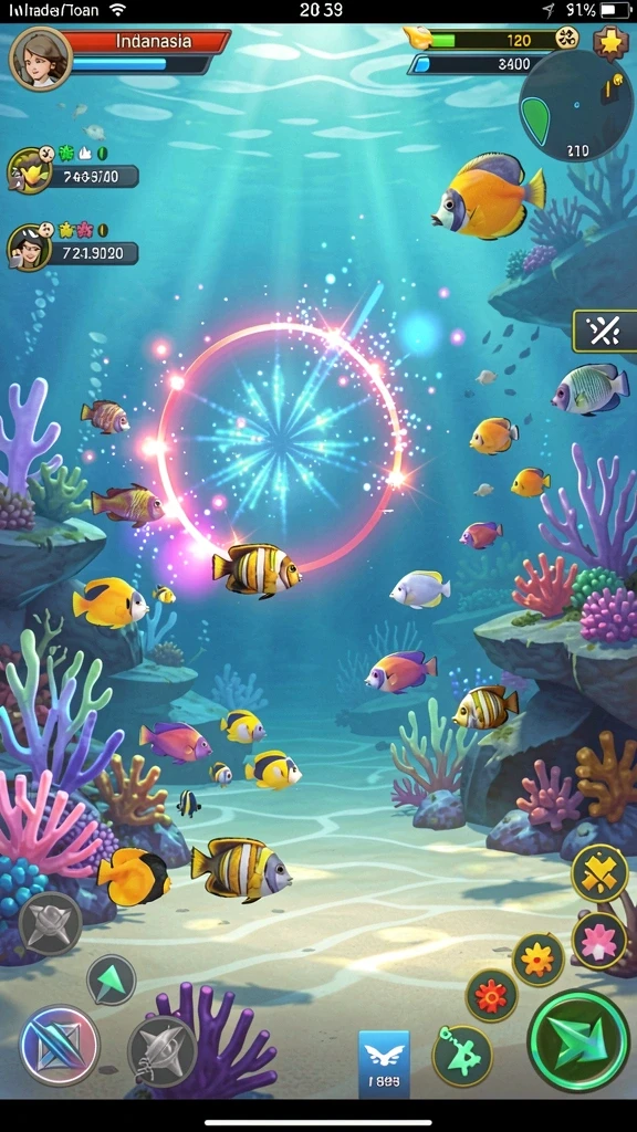 Skrinsut gameplay yang menampilkan aksi mendebarkan di PP444.