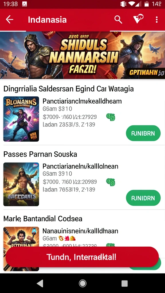 Beragam pilihan permainan yang dapat dinikmati.