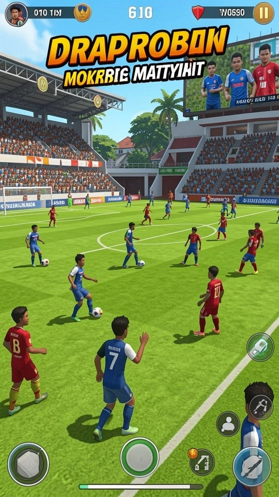 Screenshot menunjukkan antarmuka pengguna yang menarik.