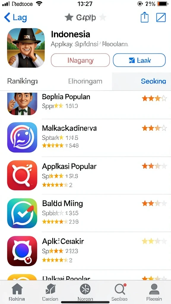 Tampilan antarmuka yang menarik dan mudah digunakan.