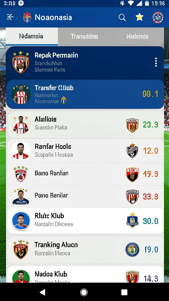 Menggambarkan aksi seru dalam permainan.