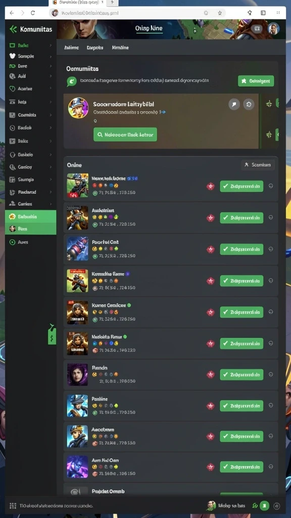 Screenshot dari momen pertarungan epik.