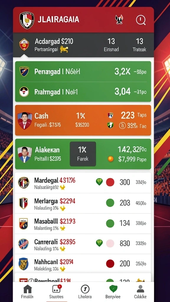 Tampilan antarmuka yang menarik dan ramah pengguna.