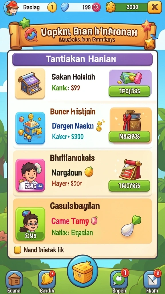 Tampilan antarmuka yang ramah pengguna.