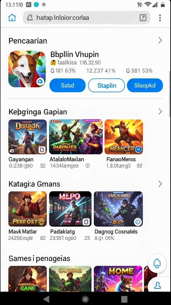 Tampilan antarmuka yang menarik dan mudah dinavigasi.