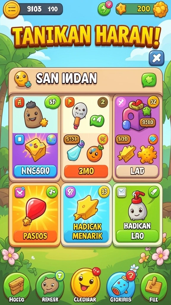 Karakter-karakter unik dengan kemampuan menarik.