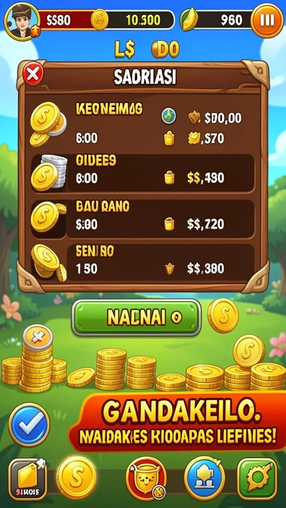 Varian permainan slot yang beragam.