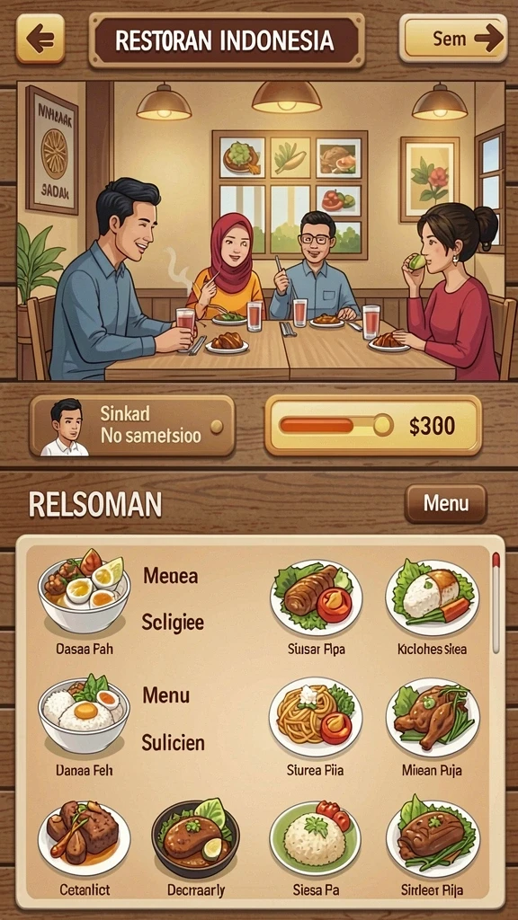 Fitur multiplayer yang memungkinkan kompetisi seru.