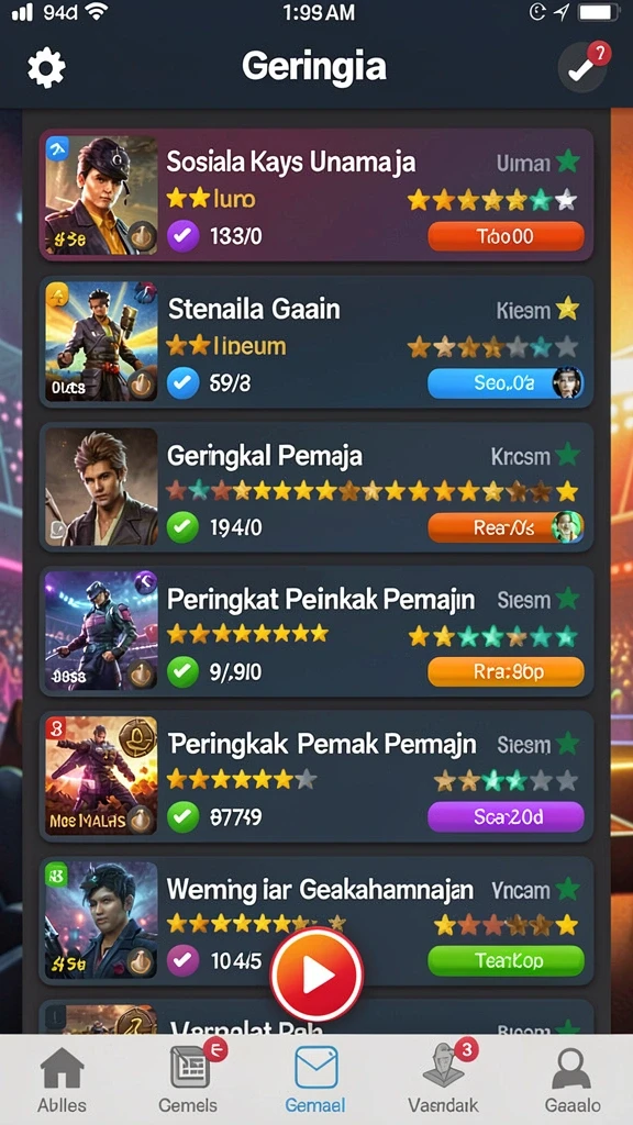Mode permainan baru yang menantang.