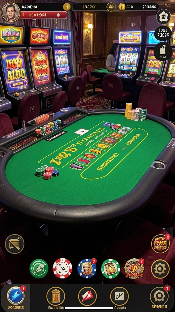 Fitur live dealer yang menambah keseruan bermain.